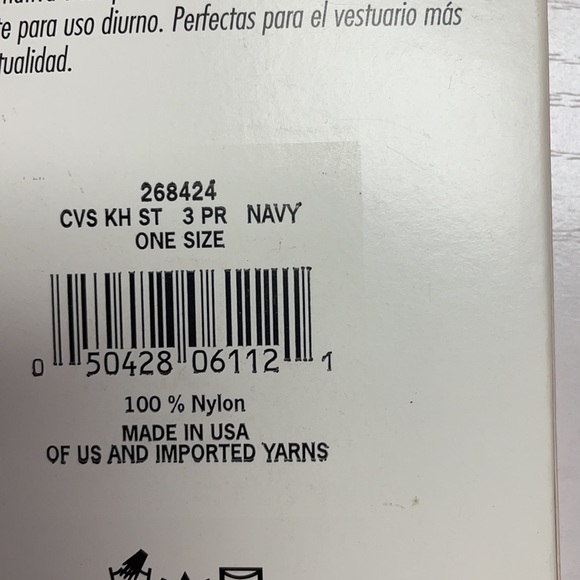 CVS knee highs 5 boxes 3 in each box 15 total - Picture 3 of 4